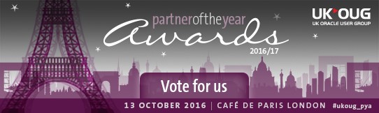 UKOUG Partner of the Year